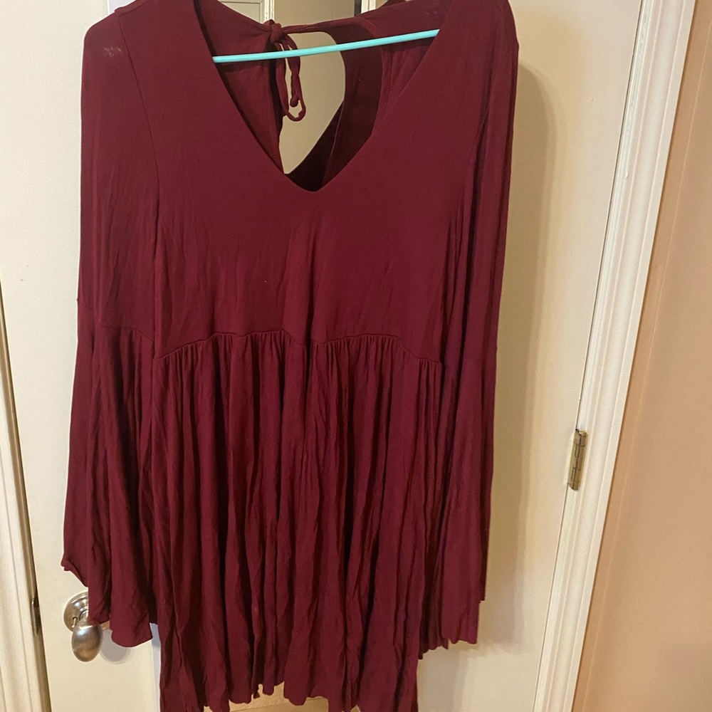 Free people bell sleeve dress